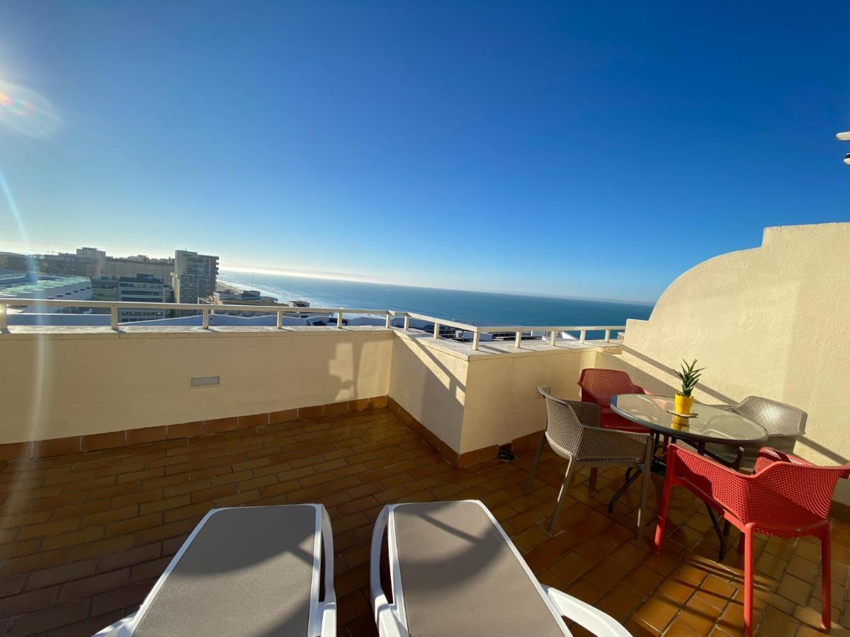 Atico Apartamento Loft Playa Victoria Cadiz Bagian luar foto